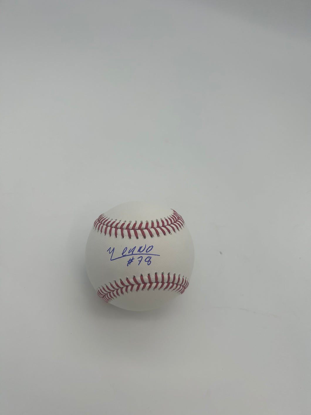 Yennier Cano signed official MLB baseball