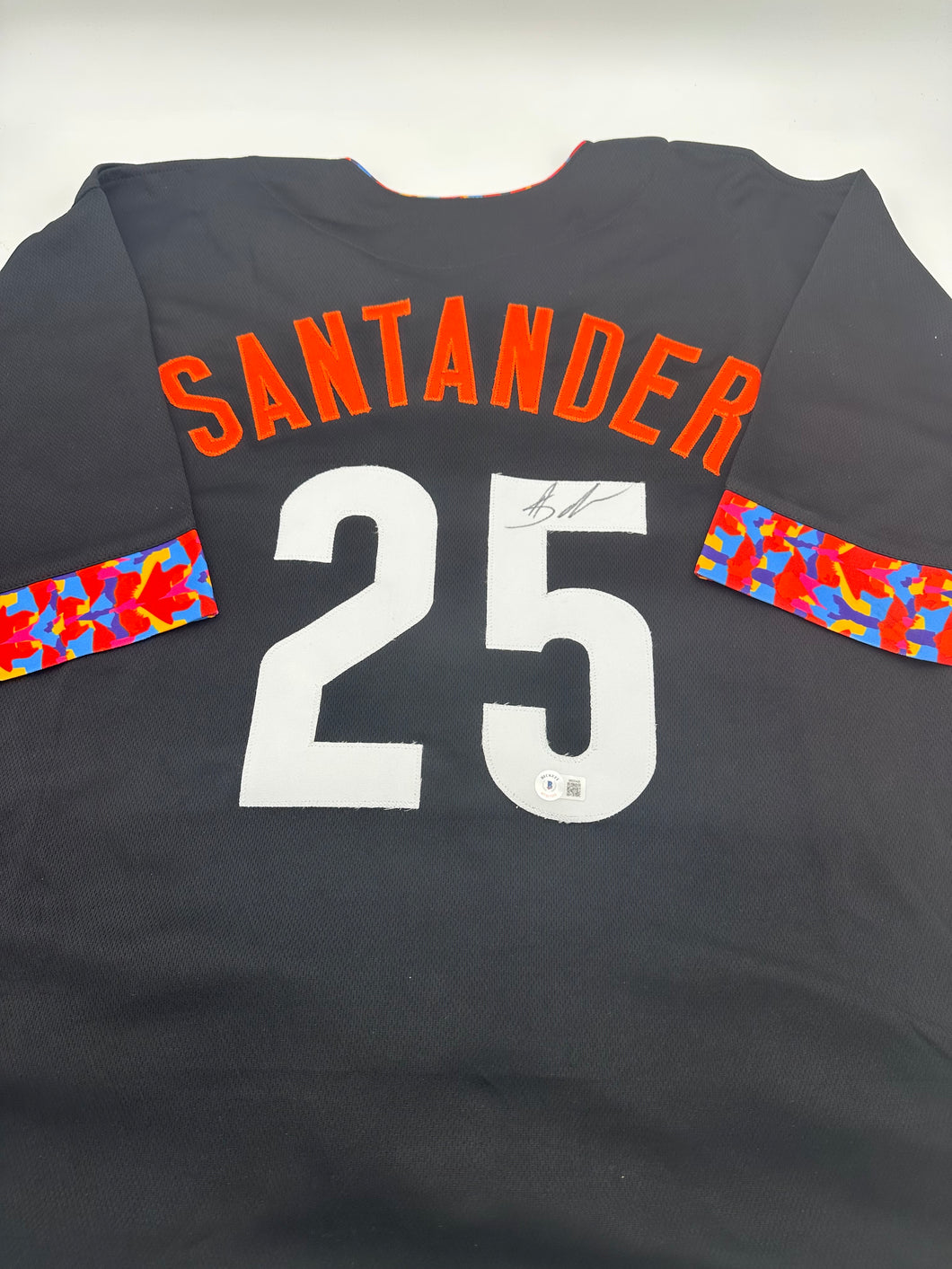 Anthony Santander signed connect custom jersey