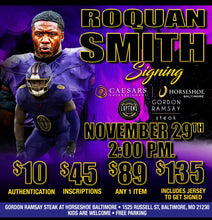 Load image into Gallery viewer, Roquan Smith Autograph Ticket

