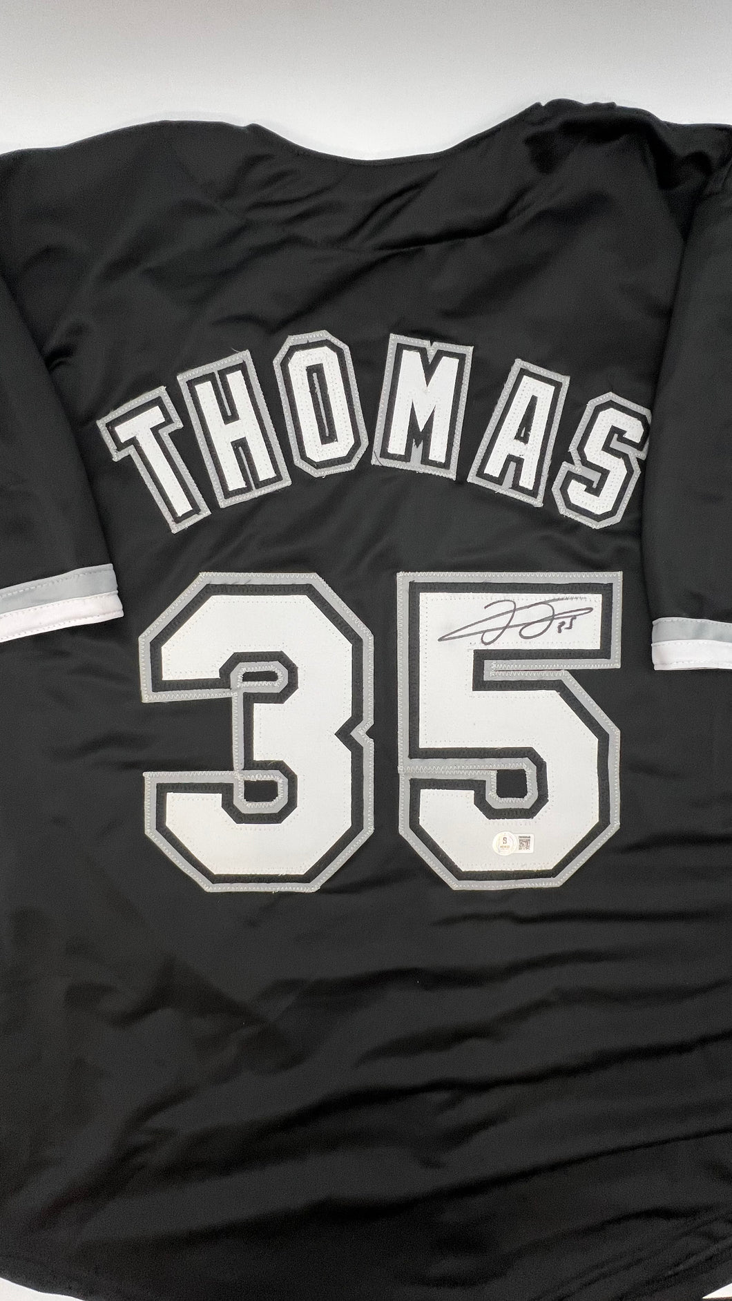 Frank Thomas Autographed Custom Jersey