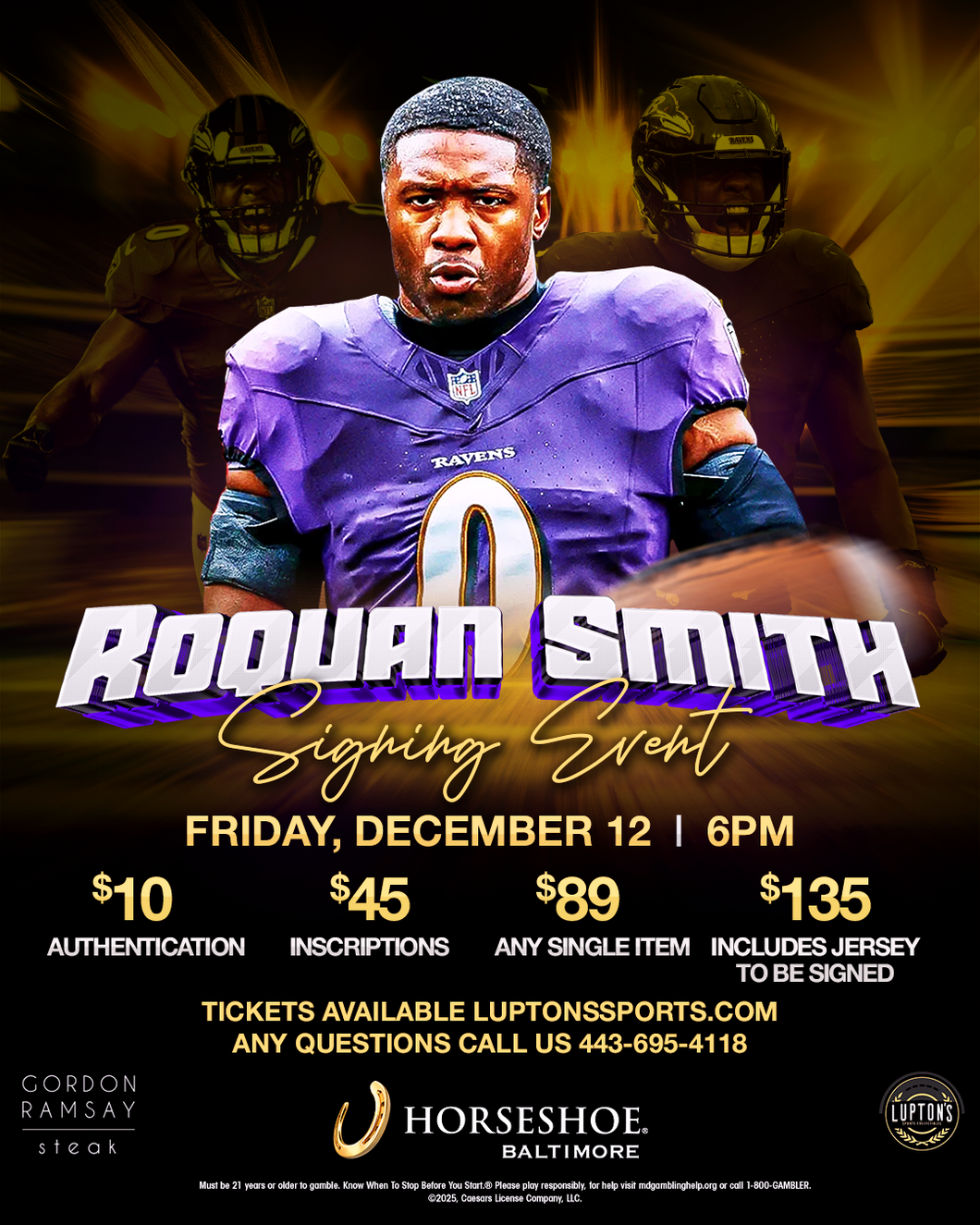 Roquan Smith Inscription