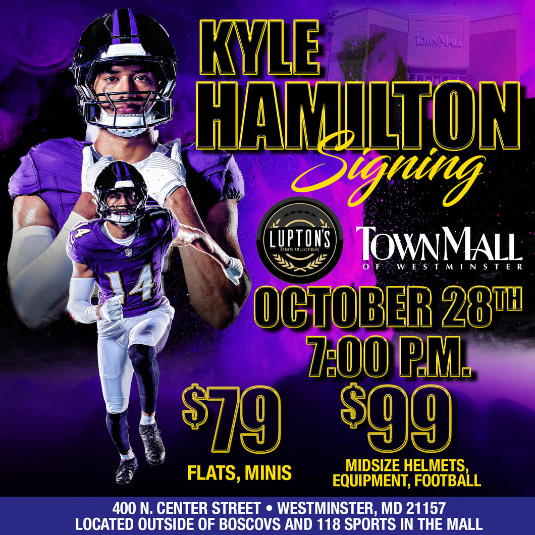 Kyle Hamilton Inscription ticket