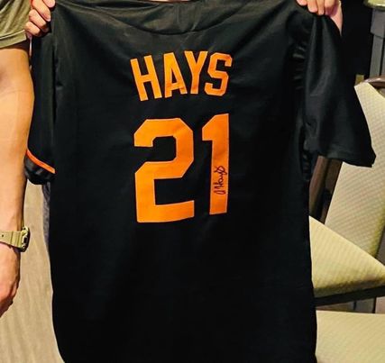 Austin Hays custom jersey