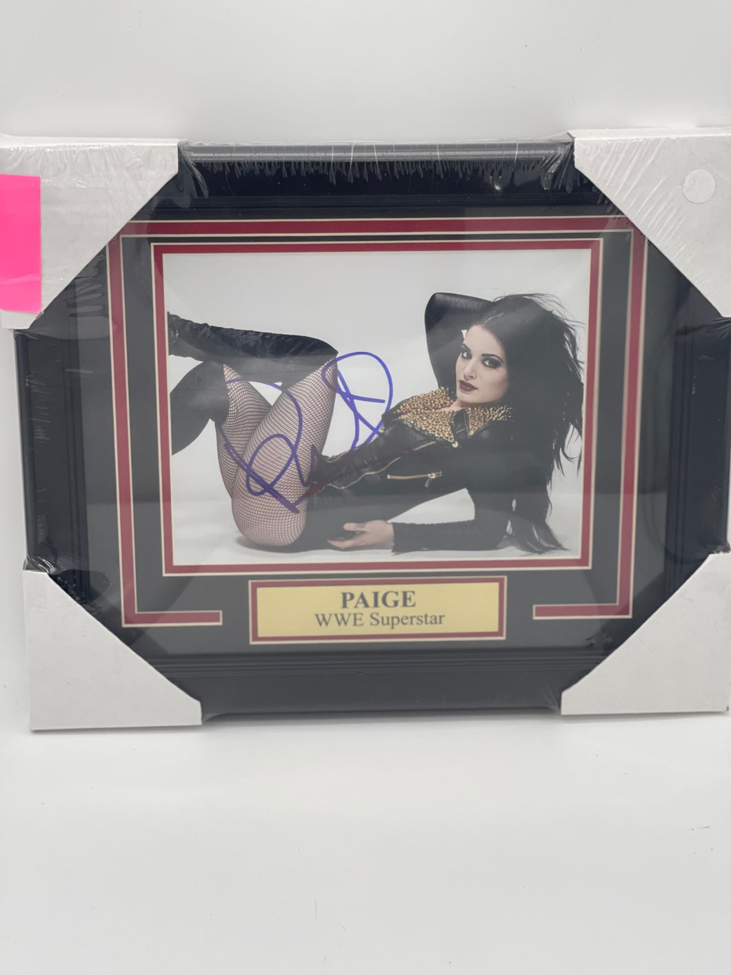 Paige signed 8x10 framed photo