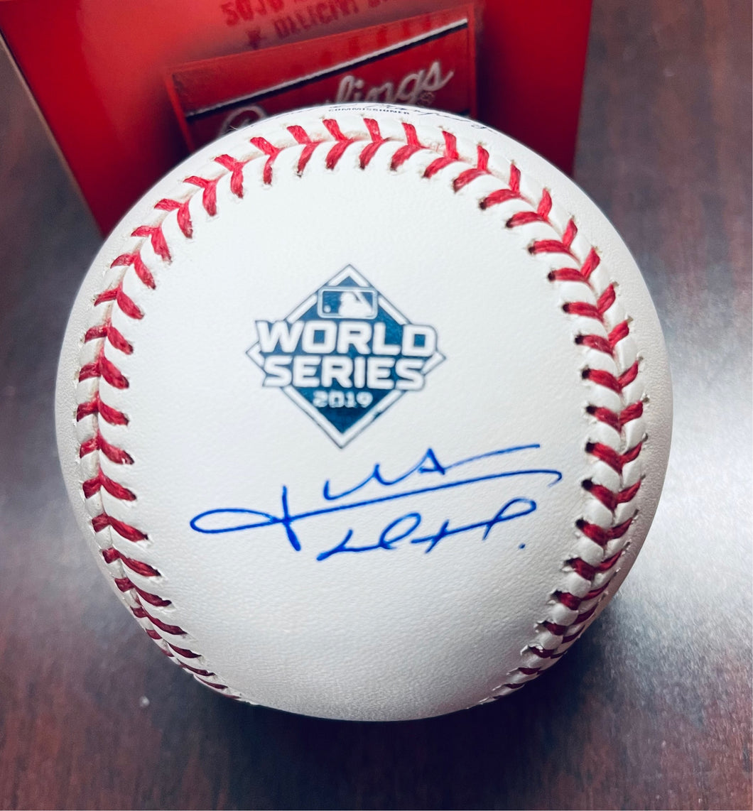 Juan Soto World Series Baseball