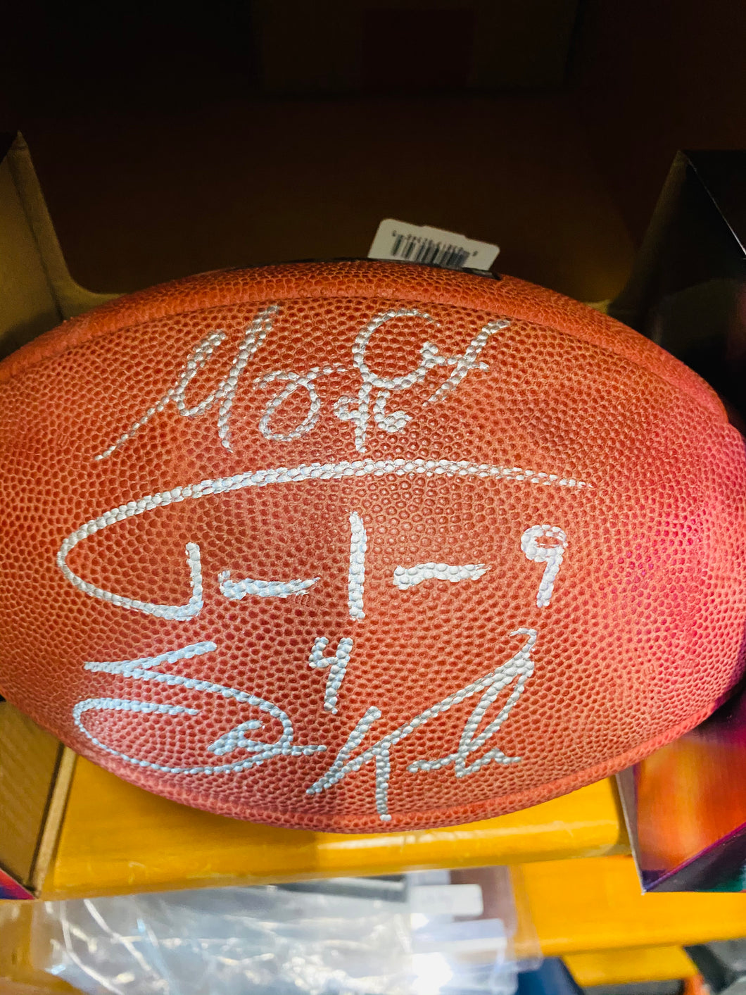 Wolfpack Signed Football