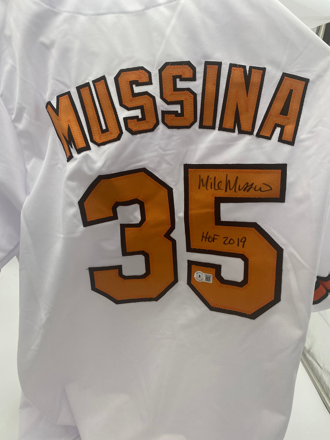 Mike Mussina Baltimore Orioles Custom Signed Jersey