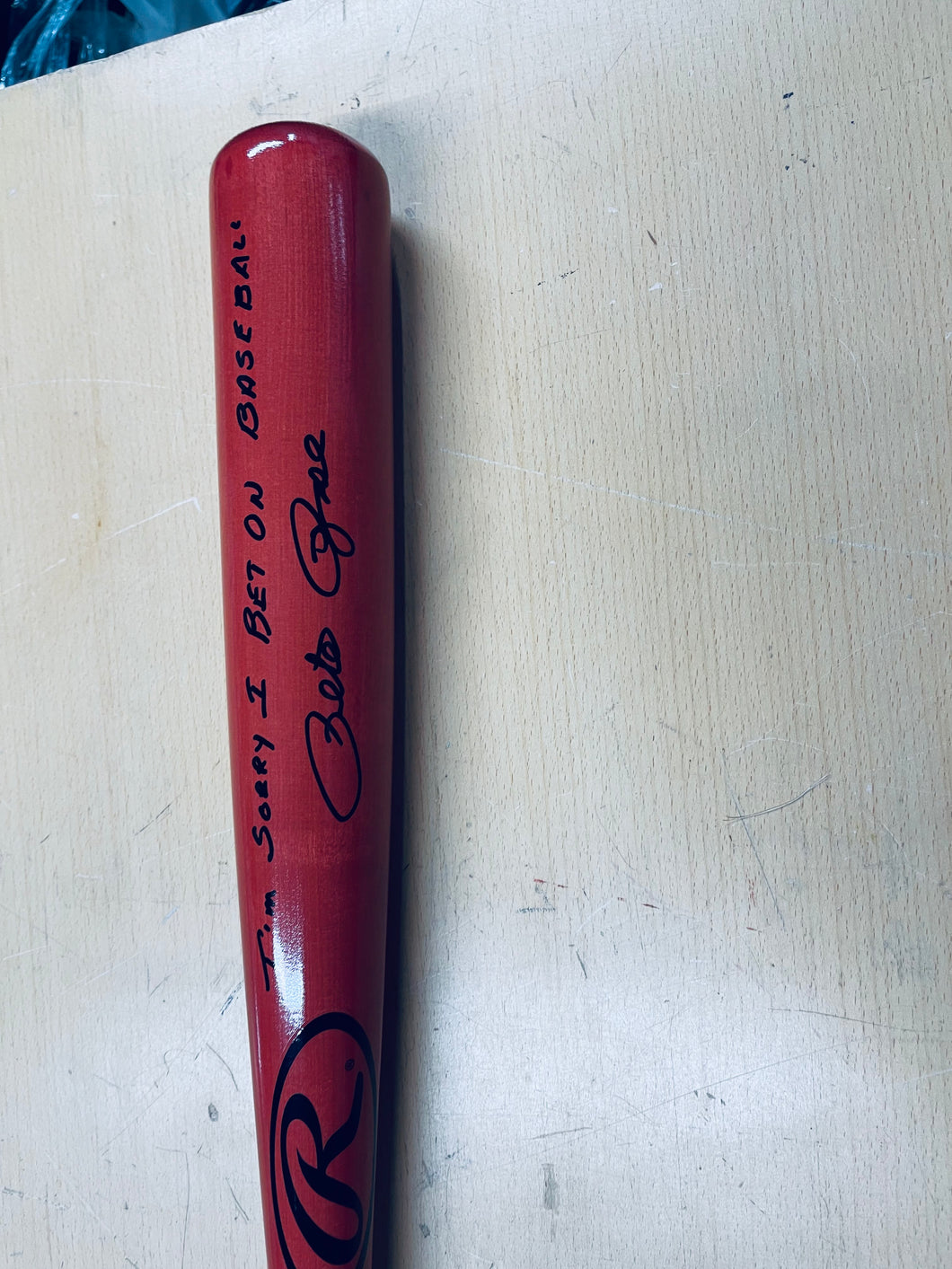 Pete Rose Baseball bat