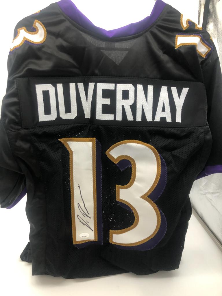 Devin Duvernay signed jerseys