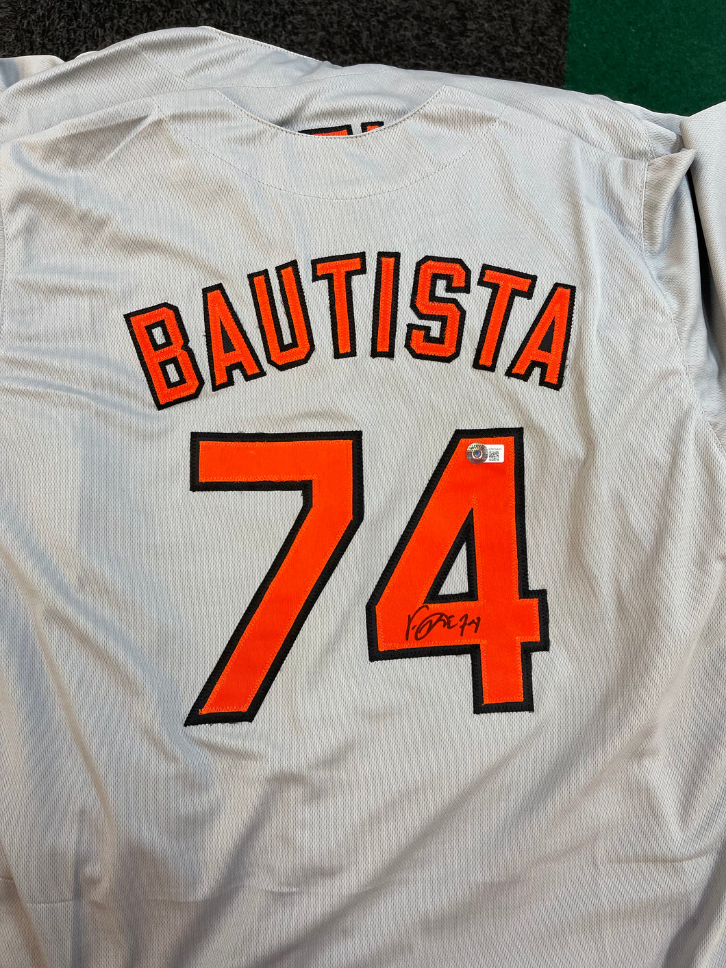 Felix Bautista autographed jersey