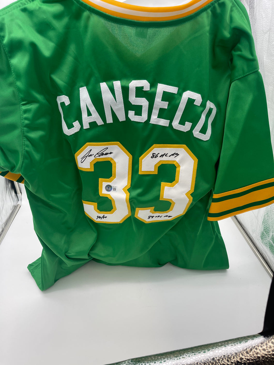 Jose Canseco signed jersey